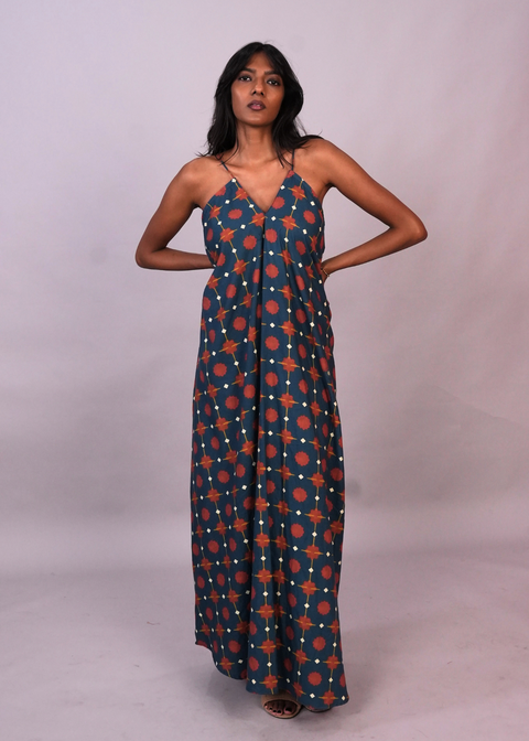 Sara Dress - Marigold Nights