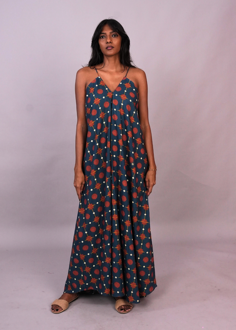 Sara Dress - Marigold Nights