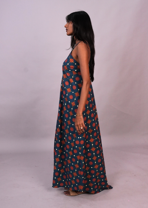 Sara Dress - Marigold Nights