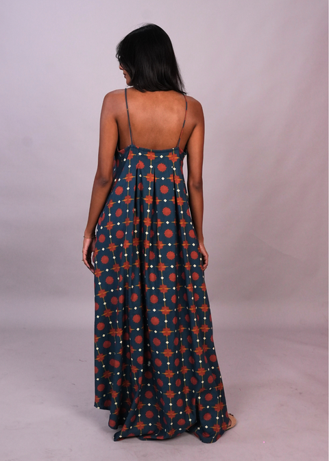 Sara Dress - Marigold Nights