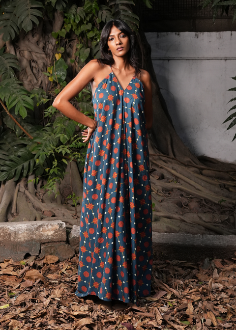 Sara Dress - Marigold Nights