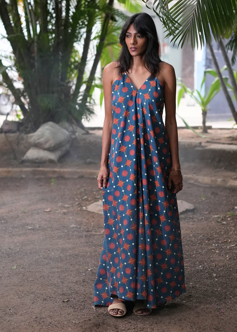 Sara Dress - Marigold Nights