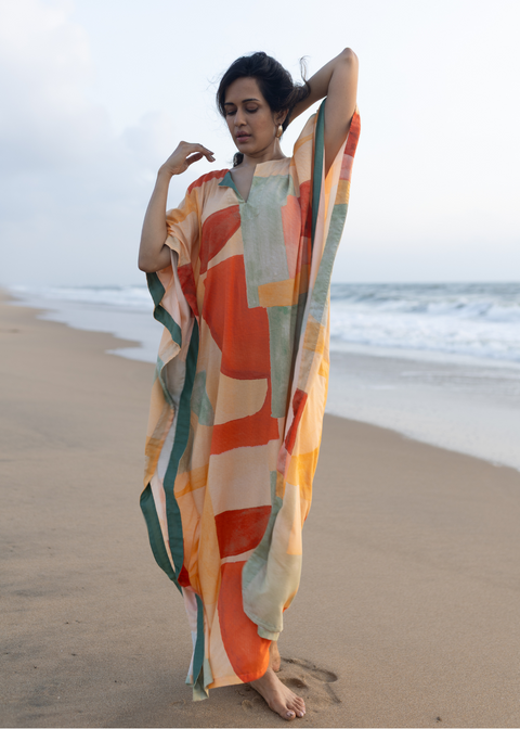 Surya Caftan - Summer Sky
