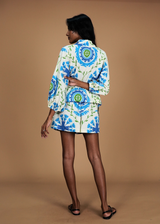 Zeenat Shorts Coord Set - Floral Suzek