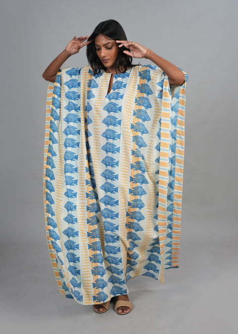 Surya Caftan - Something Fishy