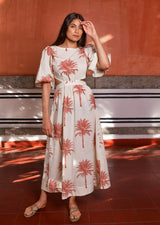 Cutout Dress - Cinnamon Palms