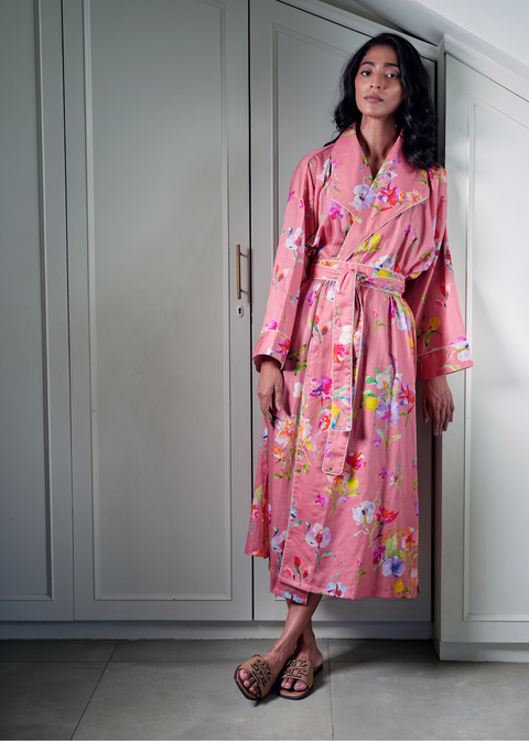 Belted Robe - Romance