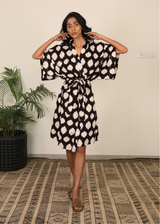 Belted Robe - Stone