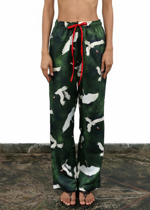 Crop PANT - Clover Cranes