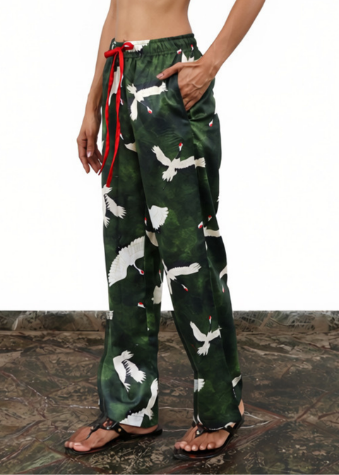 Crop PANT - Clover Cranes