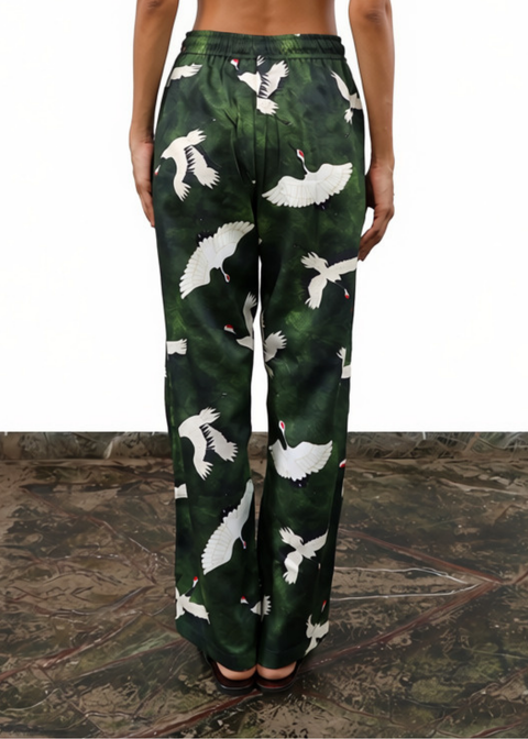 Crop PANT - Clover Cranes