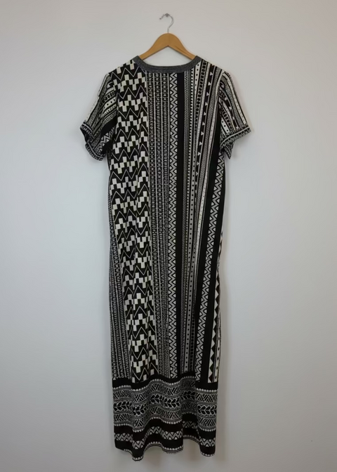 Diya Nightgown - Nomad Stripes - Back