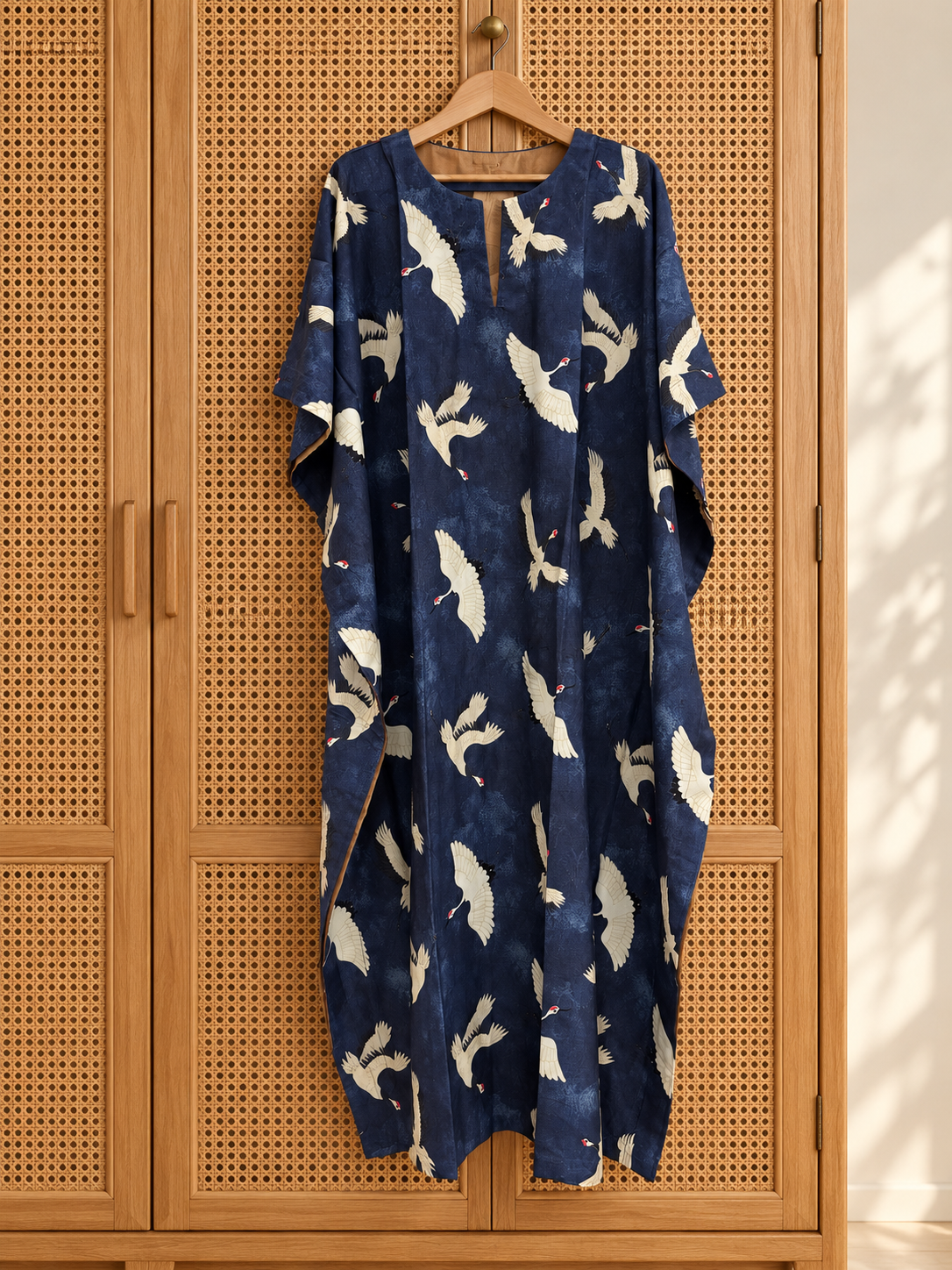 Surya Kaftan - Blue Eyed Cranes