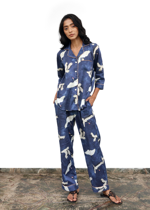 Ela PJ TOP - Blue Eyed Cranes