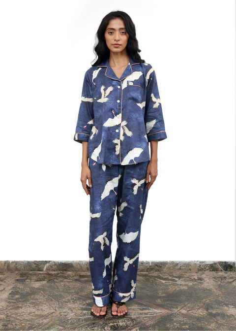 Ela PJ TOP - Blue Eyed Cranes