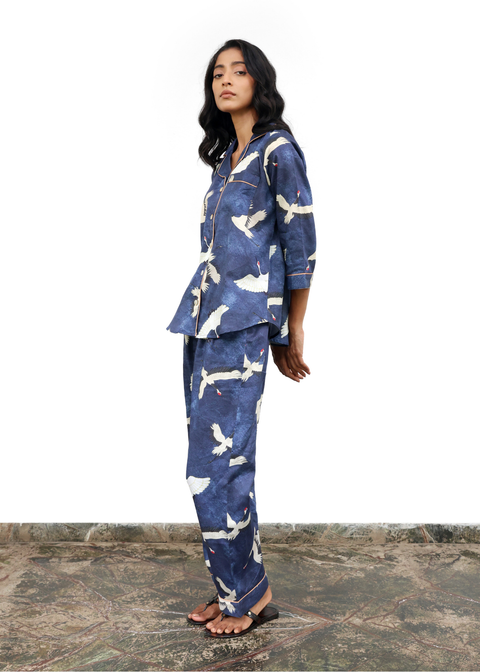 Ela PJ TOP - Blue Eyed Cranes