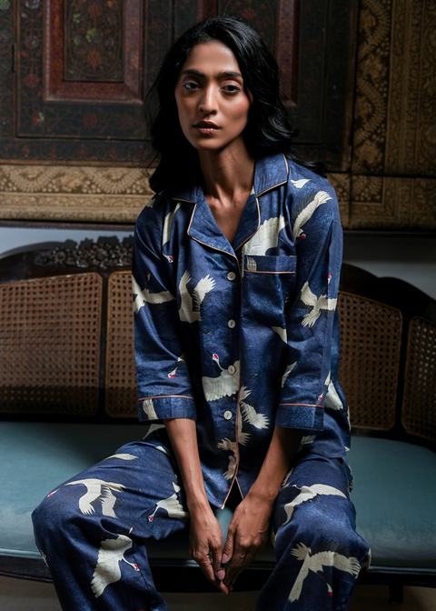 Ela PJ TOP - Blue Eyed Cranes