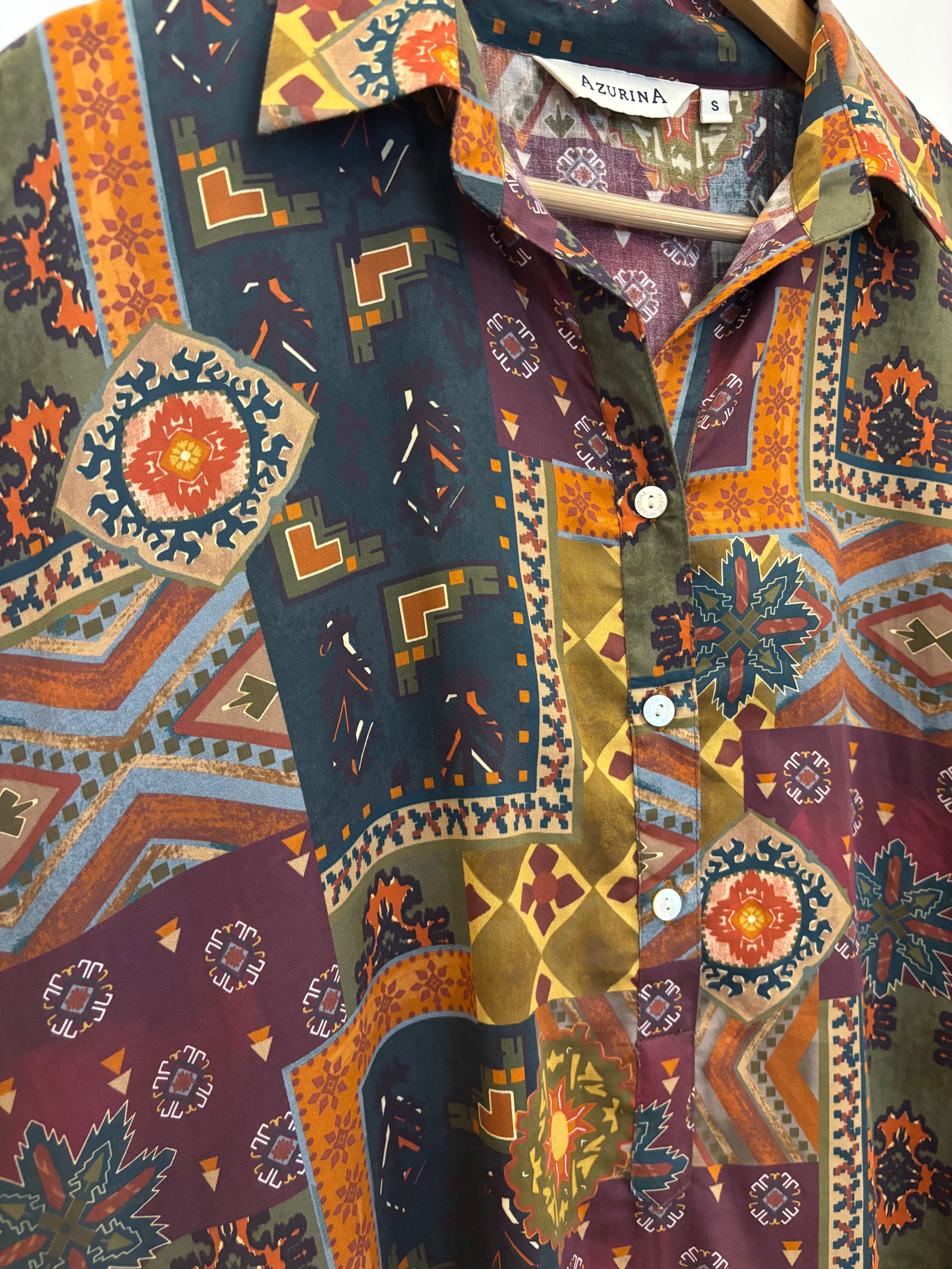 Magyar Sleeve Midi - Collage