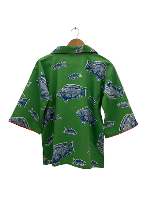 Sharan Boxy PJ set - Green Fish Two Fish