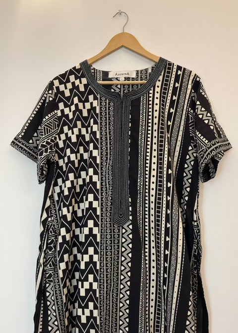 Diya Nightgown - Nomad Stripes