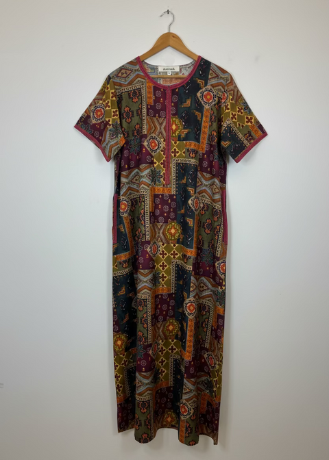 Diya Nightgown - Collage