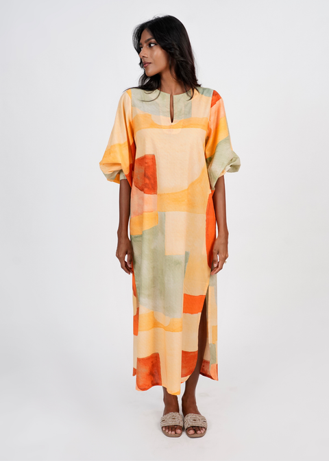 Anika Dress - Summer Sky