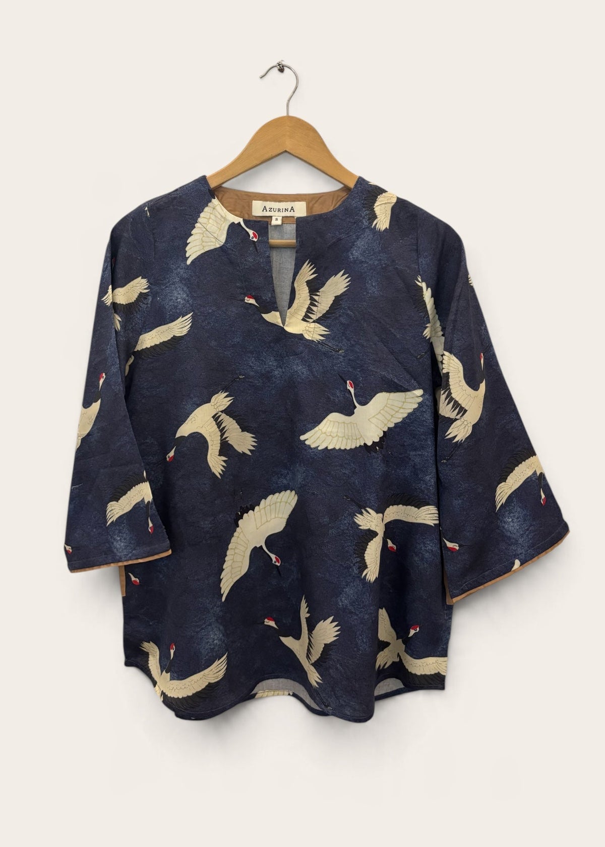 Radha Tunic Top - Blue Eyed Cranes