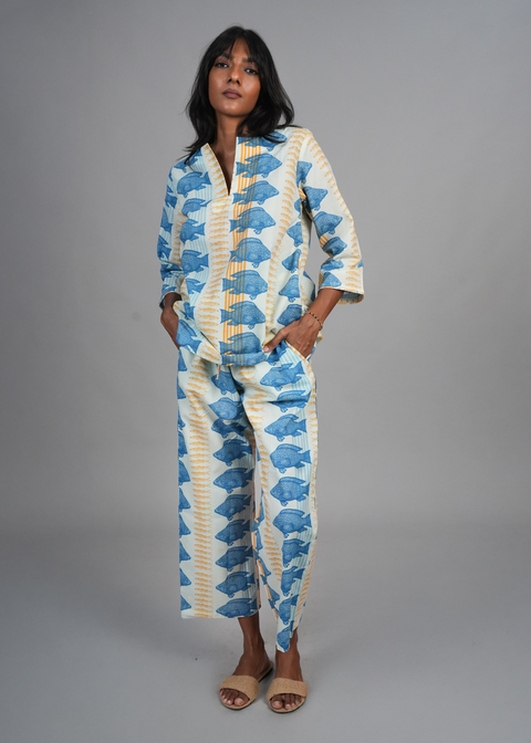 Radha Tunic Set - Something Fishy