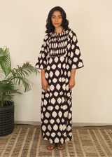 Nikki Lounge Dress - Stone