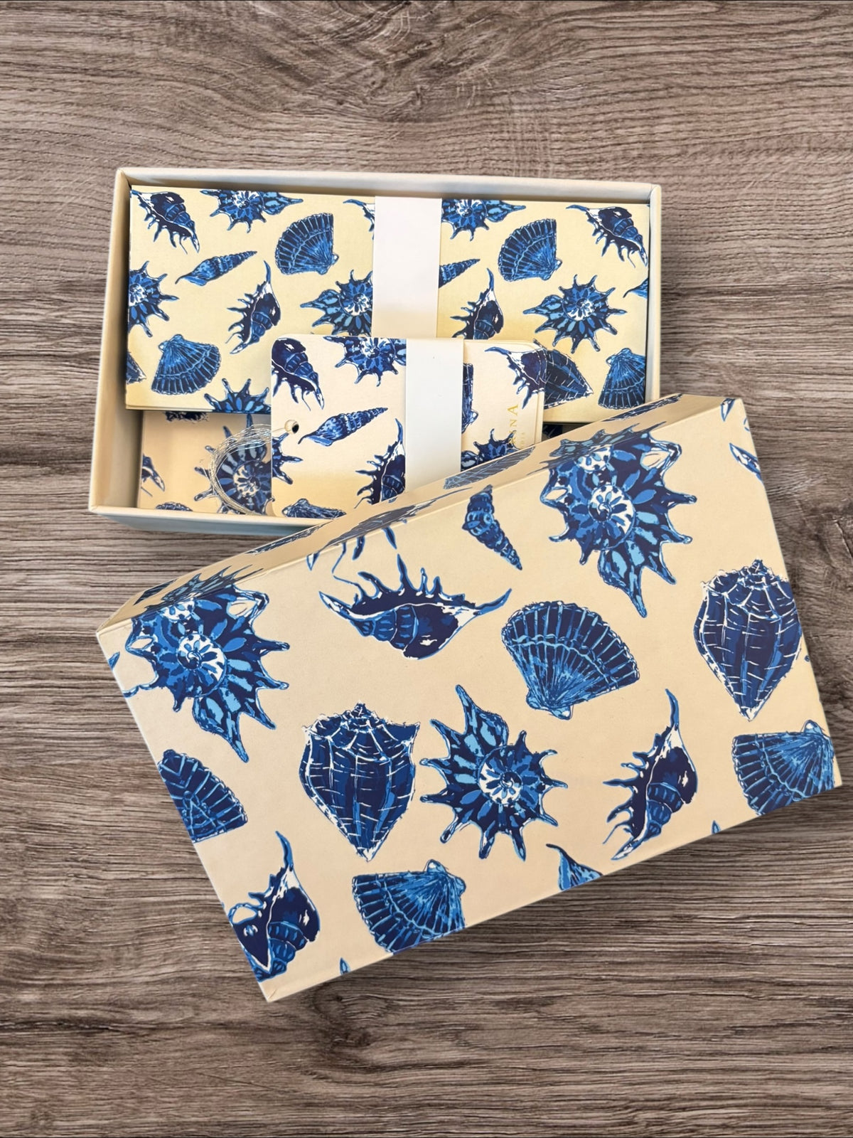 Stationery Gift Box - Sea Shells