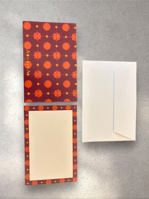 Stationery Gift Box - Marigold Geo