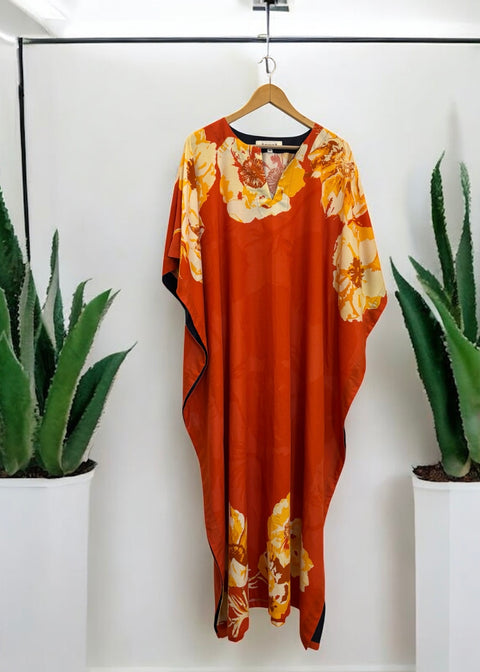 Surya Caftan - Sunkissed Blooms