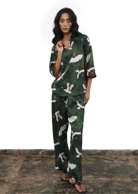 Radha Tunic Top - Clover Cranes