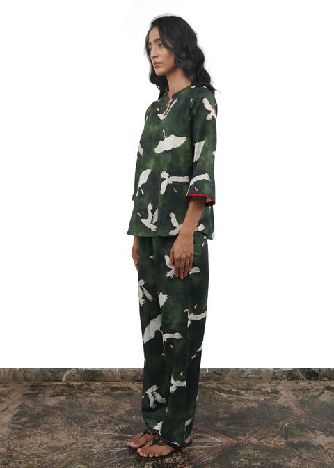 Radha Tunic Top - Clover Cranes