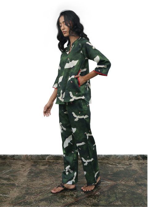 Radha Tunic Top - Clover Cranes