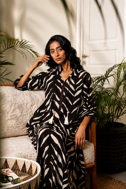 Nikki Lounge Dress - Drift