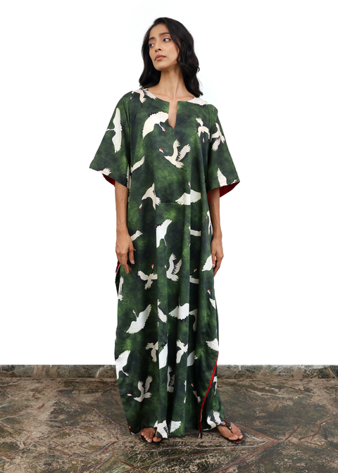 Surya Kaftan - Clover Cranes