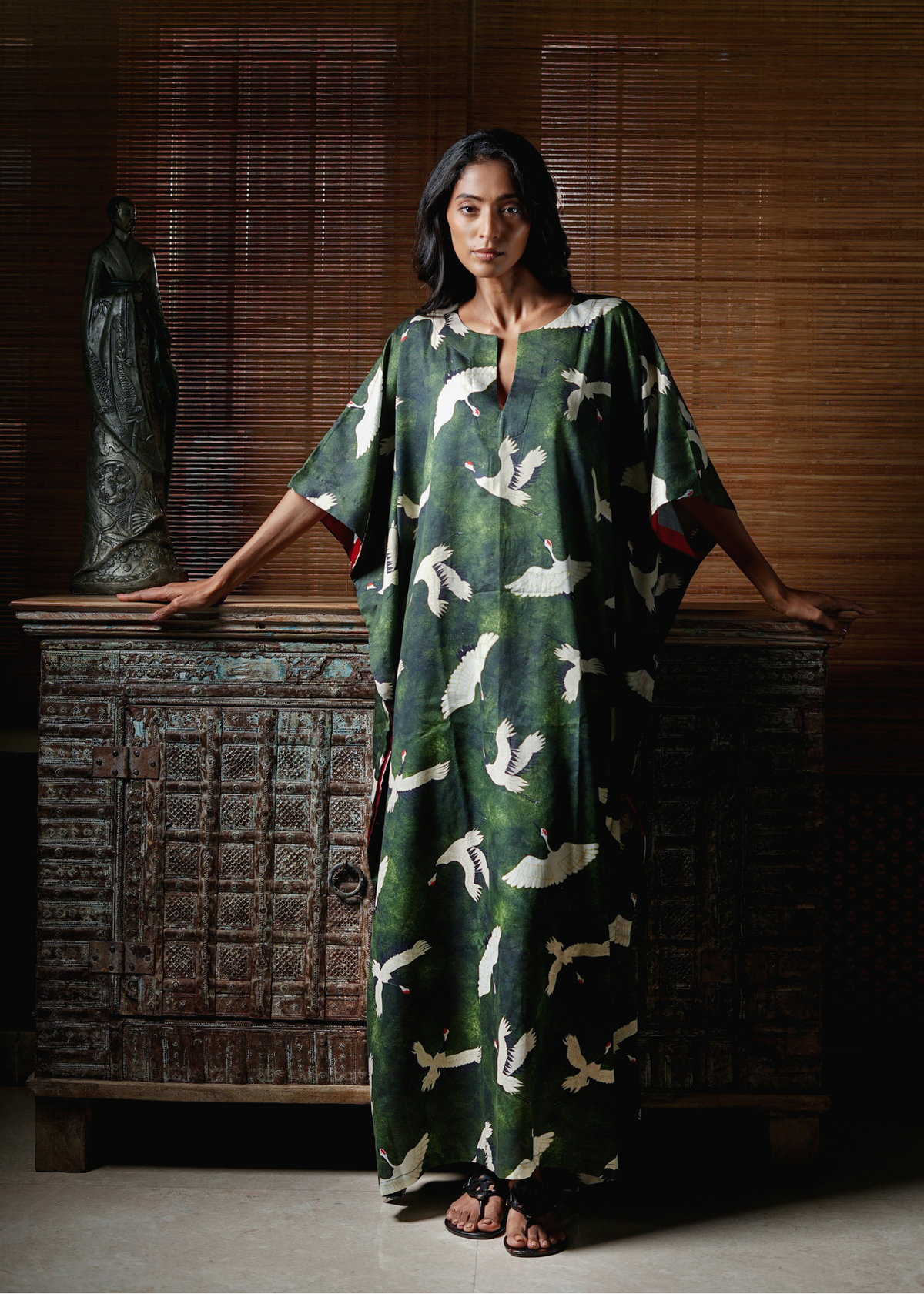 Surya Kaftan - Clover Cranes