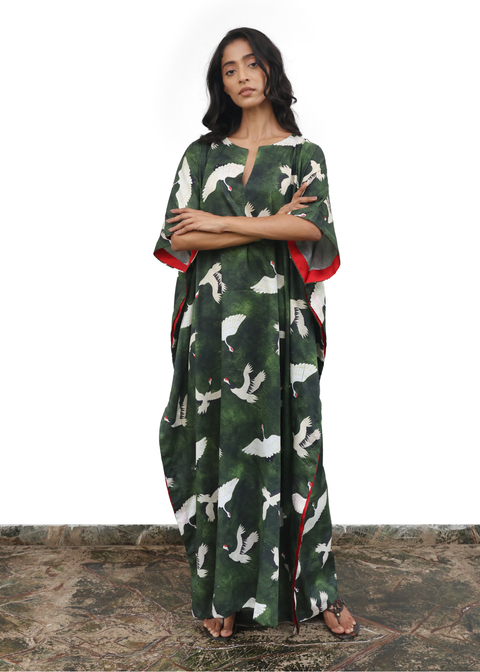 Surya Kaftan - Clover Cranes