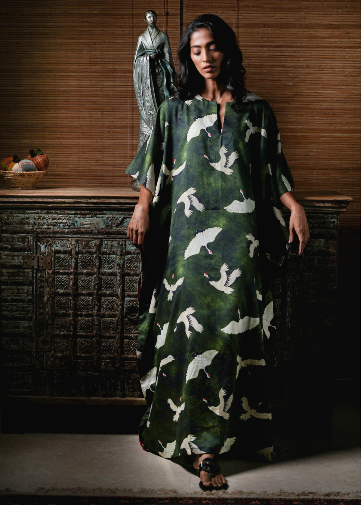Surya Kaftan - Clover Cranes