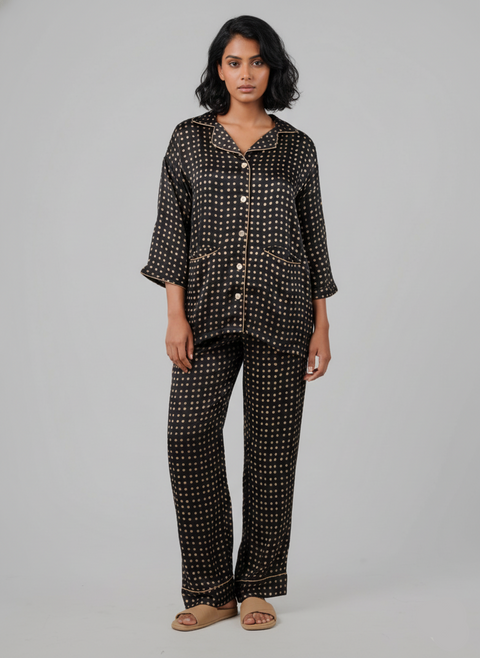 Sharan Boxy PJ Set - Night Sky
