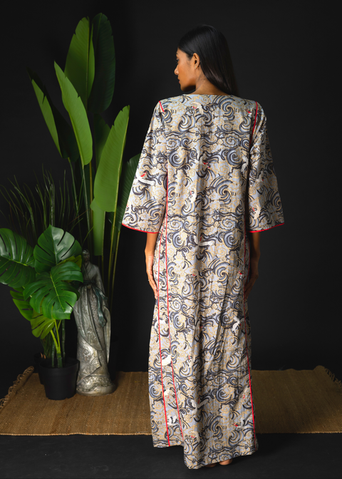 Arya Nightgown - Crayon Cranes