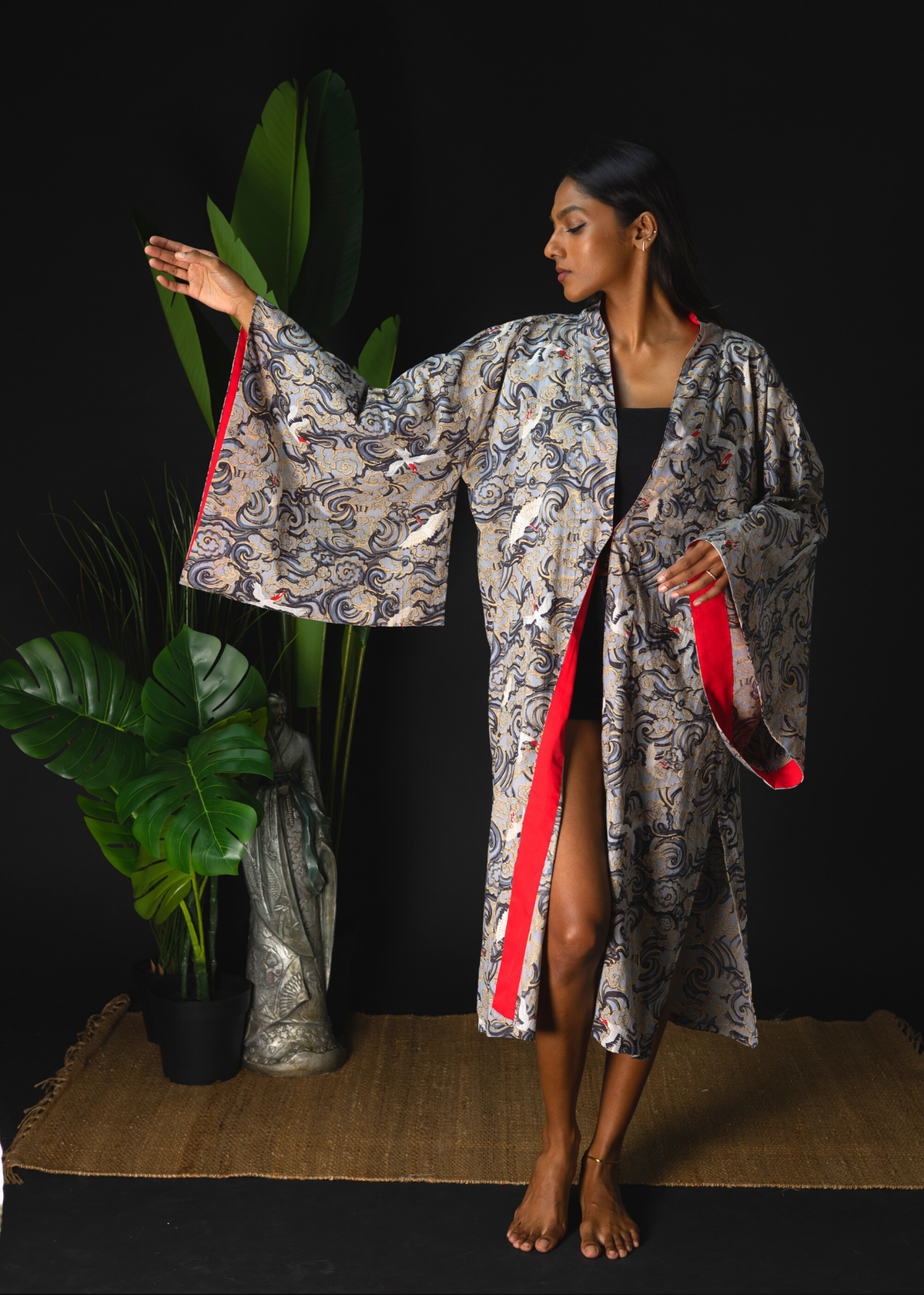 Kimono - Crayon Cranes