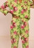 Marina Long Pant - Green Roses